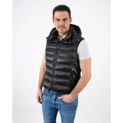 INVENTO Muški prsluk Met, Crni