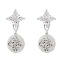 Uhani Guess JUBE06 470JW Srebrna