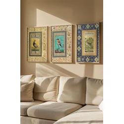 Wallity Uramljena slika Artsmdf3Lu2, 50x70 cm, 3 dijela