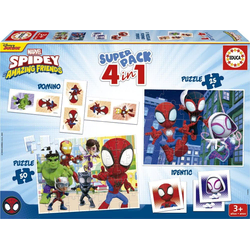 Educa Igralni komplet Spidey in njegovi neverjetni prijatelji 4v1