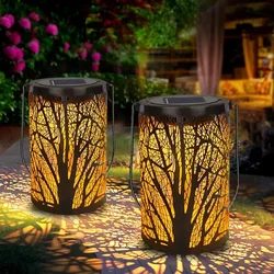Solarna lampa fenjer sa svetlosnim efektom