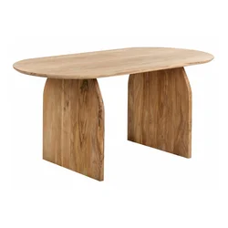 Miza Berwyn 2166 Svetel les, 77x90x180cm, Les, Les