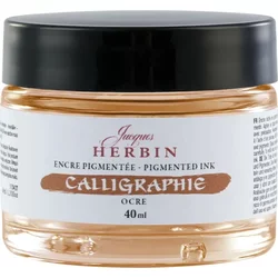Jacques Herbin Calligraphy Kaligrafsko črnilo Ochre 40 ml 1 kos