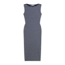 TOMMY HILFIGER Obleka mornarska/bela