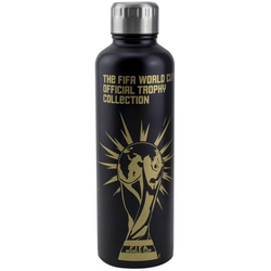 Boca Paladone FIFA World Cup - Black and Gold - Metal Water Bottle
