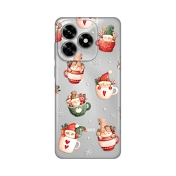Silikonska maska za Honor X5c Plus, Ho Ho Ho