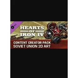 Hearts of Iron IV: Content Creator Pack - Soviet Union 2D Art (DLC) (PC) Steam Key GLOBAL