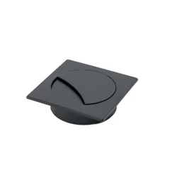 Rozetna za kablove 905Q 74x74 H=18, Black ( 608-030 )