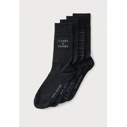 Tommy Hilfiger Underwear Nogavice siva/črna/bela