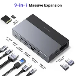 Ugreen USB-C Hub 9v1 Steam Deck/4K 60Hz/HDMI/Ethernet