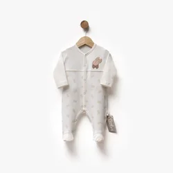 Zeka dugih rukava za bebe, Beli