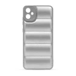 Maska za telefon DEEP SHINE MATTE za Samsung A05, Srebrna