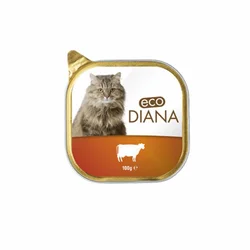 NORMAN&DISE Pašteta za mačke Eco Diana, Govedina, 100g