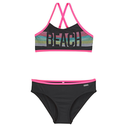 BENCH Bikini, crna / miks boja