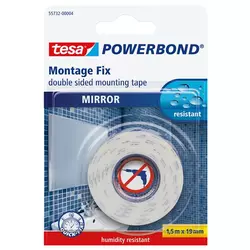 TESA lepilni trak POWERBOND 1,5 M / 1,9 CM, ZA OGLEDALA