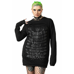 Gothic in punk majica moška - Cyrus Slashed - KILLSTAR - KSRA005298