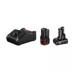 Bosch Starter Set GAL 12V-40+Baterija 12V 1x2Ah+1x4Ah 1.600.A01.NC9