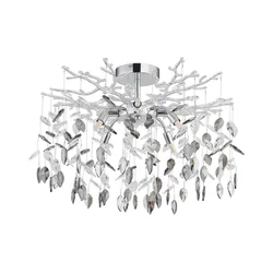 Globo 64133-8D - Luster na šipci DANNA 8xG9/8W/230V sjajni hrom