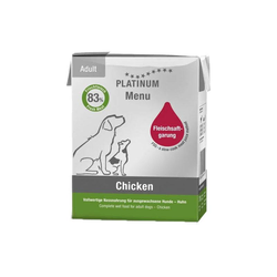 PLATINUM Hrana za pse Menu Chicken, 185g