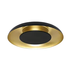 LED plafonsko svetlo PIATTINO LED/30W/230V 3000/4000/6000K prečnik 40 cm crno/zlatno