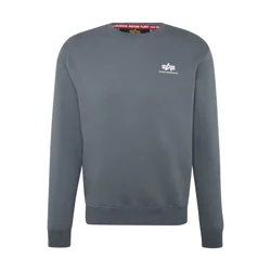 ALPHA INDUSTRIES Majica dimno modra/bela
