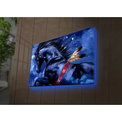 Wallity Slika sa LED osvetljenjem 4570NTVDACT-2, 45x70 cm
