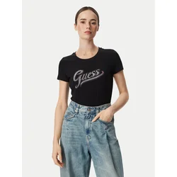 Guess Majica W6YI21 K4337 Črna Regular Fit