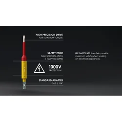 Felo VDE Safety Bit 1000V Pozidriv PZ1 x 115 03101590
