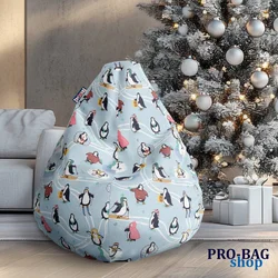 ENTERA Lazy Bag - Pingvini na snegu - 207