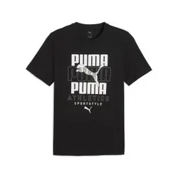 PUMA Majica kratak rukav graphic stacked tee M