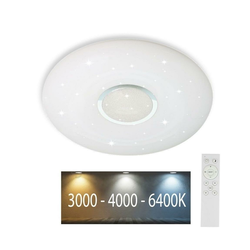 LED prigušiva stropna svetiljka LED/40W/230V 3000/4000/6500K + daljinski upravljač