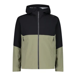 CMP MAN JACKET FIX HOOD, moška pohodna jakna, zelena 35Z6187
