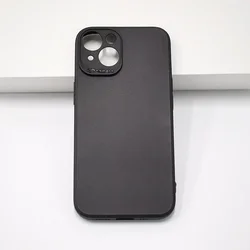 Maska 3D Camera za iPhone 14, Crna
