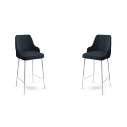 Hanah Home Set barskih stolica Enox, Antracit