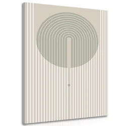 Slika stilski vzorec z lokom Mid-Century - 40x60