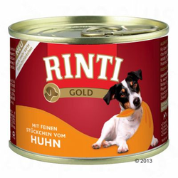 Rinti Gold 12 x 185 g - Piščančji koščki