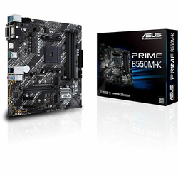 ASUS PRIME B550M-K, AM4, AMD B550, 4xDDR4, mATX