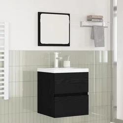 Set namještaja za kupaonicu 2 pcs Umjetnički hrast i bijela