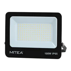 Mitea M480100-C6 ECO LED reflektor 100 W 6500 K, crni, IP65