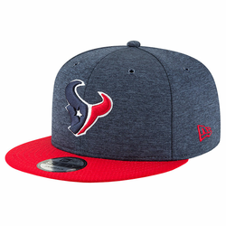 NEW ERA Houston Texans New Era 9FIFTY 2018 NFL Official Sideline Home kačket