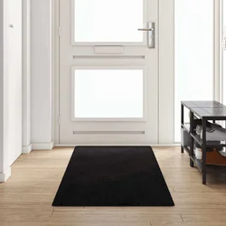 Tepih trkač Crna 80 x 300 cm 100% Polipropilen Tuft