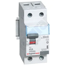LEGRAND P302 2P 40A 30MA diferencialno varovalko TIP AC TX3
