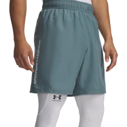 Under Armour Muški šorc UA Tech Woven Wordmark Short 1383356-587, Svetloplavi