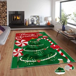 Conceptum Hypnose Tepih sa novogodišnjim motivima Asr-Crpt-5, Pravougaoni, 140 x 220 cm, Šareni