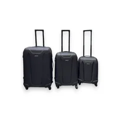 Enjoy koferi kick set 1/3 arizona-black ---set ( 78076 )