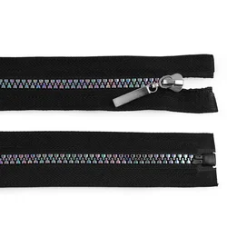 Zadrga Rainbow bone št. 5 dolžine 70 cm - črna