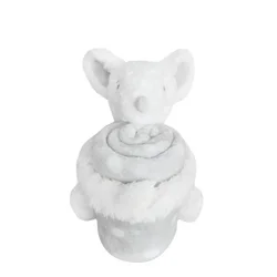 KikkaBoo bebi ćebence sa plišanom igračkom 70x100 Joyful Mice ( KKB50118 )