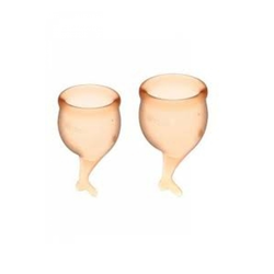 Menstrualne čašice Feel Secure Menstrual Cup Orange