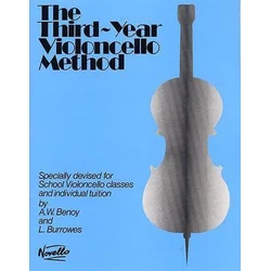 BENOY/BURROWES:THE THIRD YEAR VIOLONCELLO METHOD