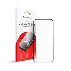 Kaljeno staklo Forcell Ultra Clear Glass za iPhone 16 Pro – crno